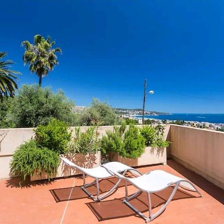 Relaxing Place With Wonderful View...Calme Avec Vue Magnifique Sur La Baie Des Anges, Mais En Campagne A 12 Minutes De La Promenade Des Anglais Nice Ngoại thất bức ảnh